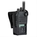 TRBOW-Leather Carry Case with Swivel Belt Loop for Motorola DP2600e, Dep570e, Two Way Radio, PMLN5867, 2.5 in