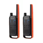 Motorola T82 outdoor flashlight two-way radio walkie-talkie gmrs radio two way radio handheld walkie talkie for security guards
