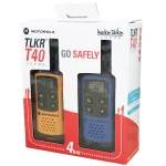 Motorola TLKR-T40 walkie talkie is license free and includes key features such as LCD display, 8 channels and up to 4 km range - Image 3