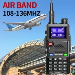 UV-5RH Pro Max 15W Air Band Walkie Talkie | Long Range Baofeng 5RM Ham Radio with Type-C & NOAA Frequency Copy - Image 2