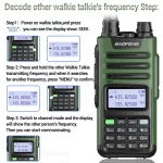 Baofeng M-13 Pro Air Band Walkie Talkie - Long Range Ham Radio with NOAA, Type-C, High Power UV-5R Compatibility - Image 4