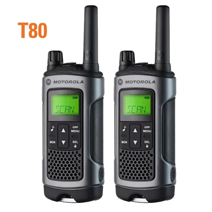 Motorola T80 Long Range Handheld HAM Walkie Talkie Radio Motorola T80 A pair - Image 3