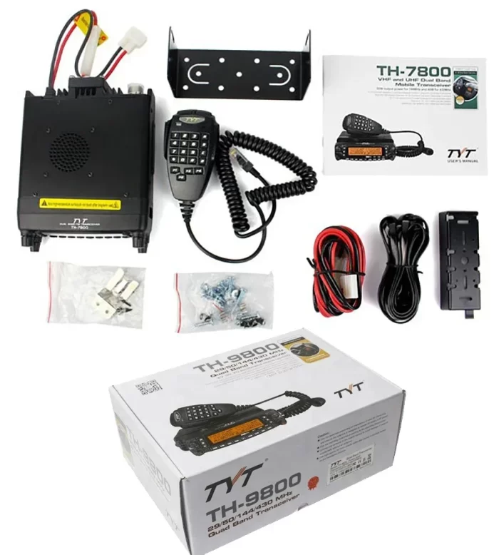 TYT TH-9800 Plus Walkie Talkie 50W Car Mobile Radio Station