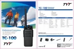 TYT TC-628 walkie-talkie 10 km walkie-talkie 3000mah Battery