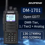Baofeng DM-1701 DMR Walkie Talkie: Dual Mode Analog & Digital Ham Radio for Long Range Communication