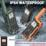 2PCS Baofeng F22 Walkie Talkie – Portable Mini PMR446/FRS Communication Radio for Professionals - Image 4
