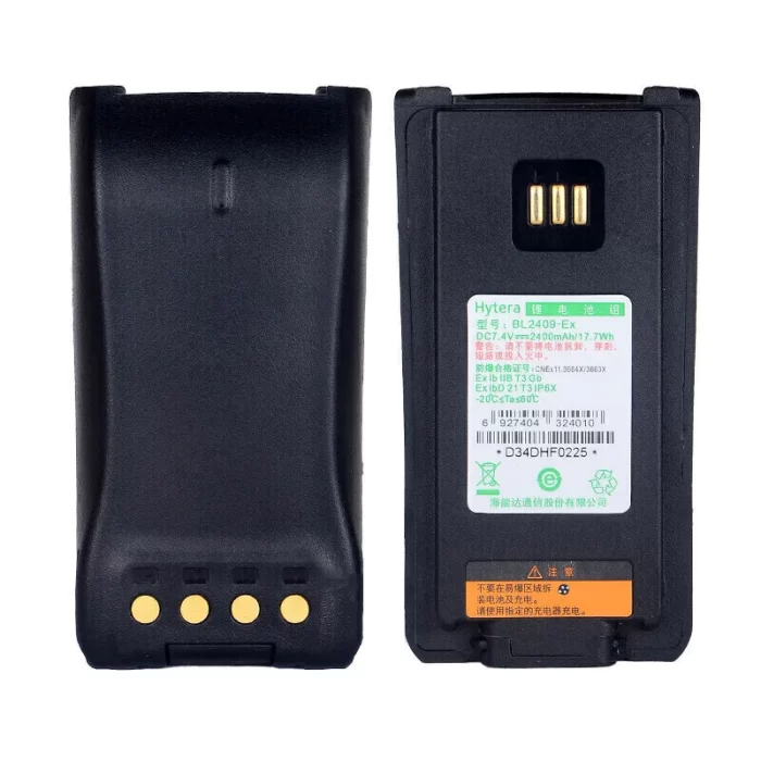 Li-ion Battery BL2409-Ex for PD700 PD780EX Hytera WalkieTalkie 2400mAh BL2409EX Radio - Image 2