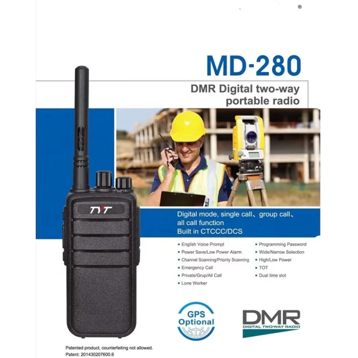 TYT MD-280 DMR Digital Walkie Talkie