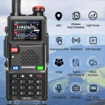 Baofeng UV-5RH PRO MAX GPS Walkie Talkie - Multi Band Ham Radio with Type-C Charger & Frequency Copy Upgrade - Image 3