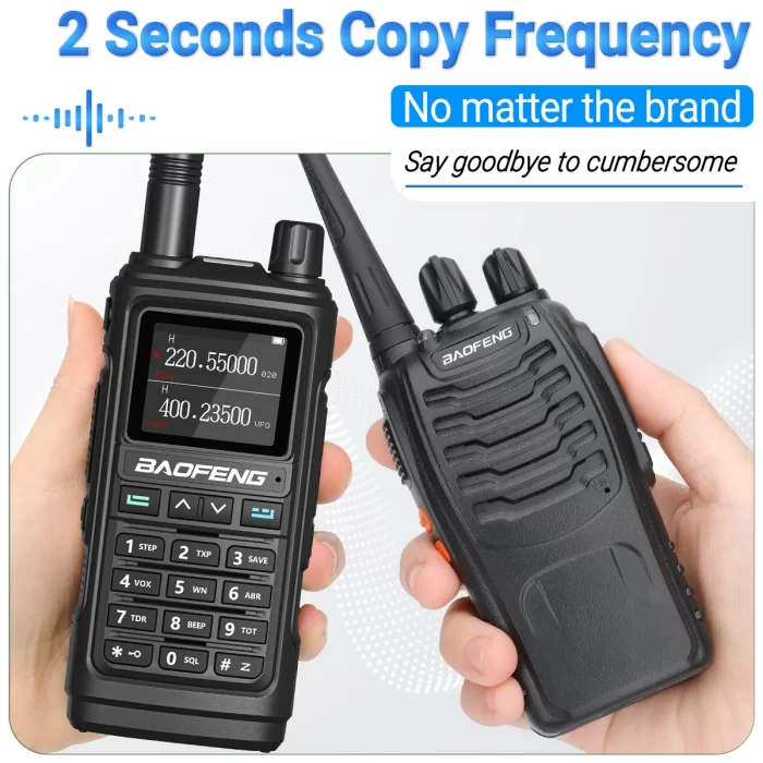 BaoFeng UV-17 Pro V2 Walkie Talkie - Waterproof 16 KM Range Two-Way Radio | Powerful UV-5R S22 Ham Radio - Image 4