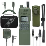 Baofeng AR-152 Walkie Talkie - 15W Dual Band Transceiver with 12000mAh Battery for Tactical Long Range Communication
