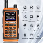 Baofeng UV-17 PRO GPS Air Band Walkie Talkie - Dual Frequency NOAA, DTMF, Type-C for UV-5R & K5 - Ultimate Ham Radio Communication - Image 3