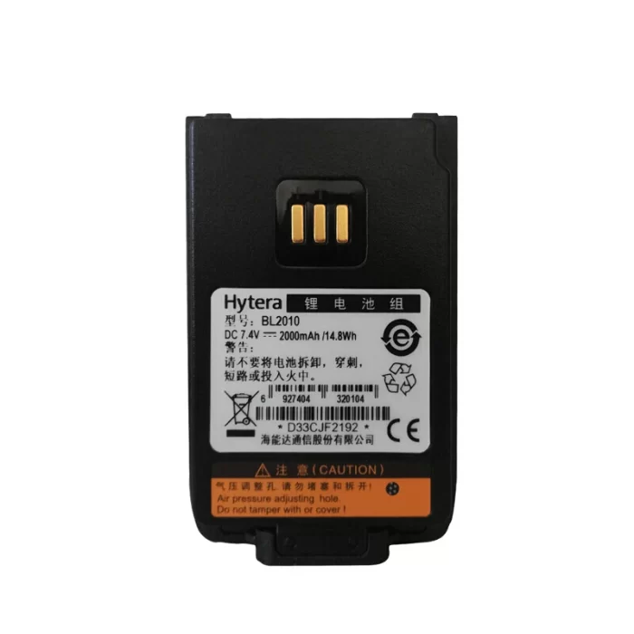 BL2010 Li-ion Battery for Two Way Radio Hytera PD500 PD530 PD560 PD600 PD680 TD500 TD560 BL1504 2000mAh Walkie Talkie - Image 2
