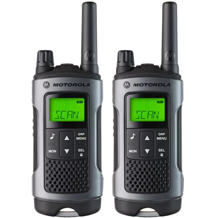 Motorola TLKR-T80 Handheld Mobile Walkie T80, HAM, UHF, Analog 2, Bidirectional Communication, Wireless, 1 Pair - Image 4