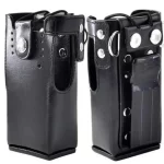 Walkie-talkie leather case, suitable for Motorola GP328 walkie-talkie, convenient