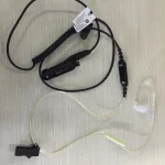 Original PMLN8341 headset for Motorola R7 walkie-talkie, single wire transparent tube headset
