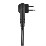 Motorola-Walkie Talkie Surveillance Earpiece with Inline PTT Microphone, PMLN6536, CP200, CP200D, PMLN6536 - Image 3