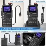 Baofeng UV-K5 Pro Air Band Walkie Talkie - 12W Long Range Ham Radio with Type-C Frequency Copy - Image 6