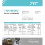 TYT THR-9000 Two Way Radio Repeater Mobile VHF UHF