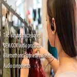 MOTOROLA C-type earphones for walkie-talkie, replacement earphones, model dgp8550e, 5550e, dgp4100, replace pmln6129 (pmln7565)