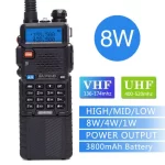 Baofeng UV-5R 8W Dual Band Walkie Talkie - Long Range VHF/UHF Radio with 3800mAh Battery - Image 2