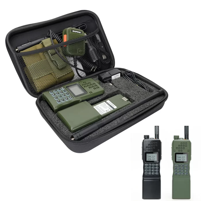 Baofeng AR-152 Walkie Talkie - 15W Dual Band Transceiver with 12000mAh Battery for Tactical Long Range Communication - Image 2