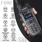 Baofeng UV-21 Pro Walkie Talkie: Tri-Band Charger, 999CH Frequency, Long Range NOAA for UV-5R Ham Radio - Image 2