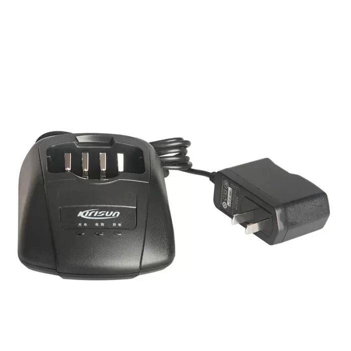 Kirisun-Rapid Desktop Charger for KBC-42S, PT4200, PT5200, PT558, PT558S, PT668 Walkie Talkies - AC Adapter Included - Image 3