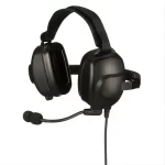 Motorola-PMLN6763 Heavy-duty Behind the Head Headset with Noise Canceling Boom Microphone for XiR P6620i XiR P6600i Radio