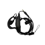 Hytera EHS24 earphones 3.5mm single pin earhook earphone EHS-24 compatible with PNC360 PNC380 PNC550 walkie talkie