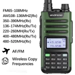 2PCS Baofeng M-13 Pro Walkie Talkie: Long Range Wireless NOAA Type-C AM FM Radio for Ham Enthusiasts - Image 3