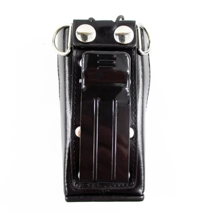 Leather Radio Bag for Motorola, Tactical Holster, Case Cover for P3688, GP3188, CP040, EP450 Walkie Talkie - Image 3