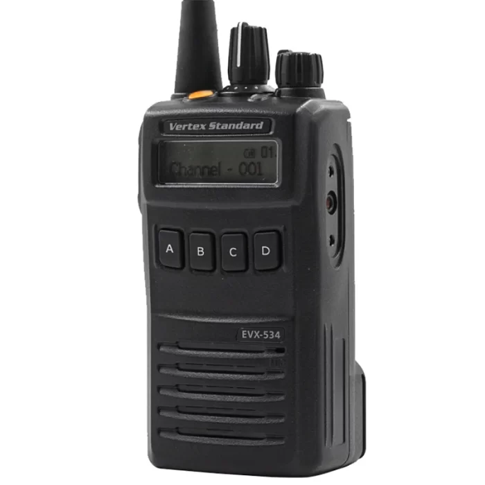 Motorola-Digital Walkie Talkie, Two Way Radio, Analog, Portable, UHF, VHF, EVX-534 - Image 2