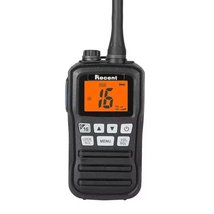 RS-25M VHF Marine Radio - IP67 Waterproof Handheld Float Radio for Boat Communication (156.000-163.275MHz) - Image 3