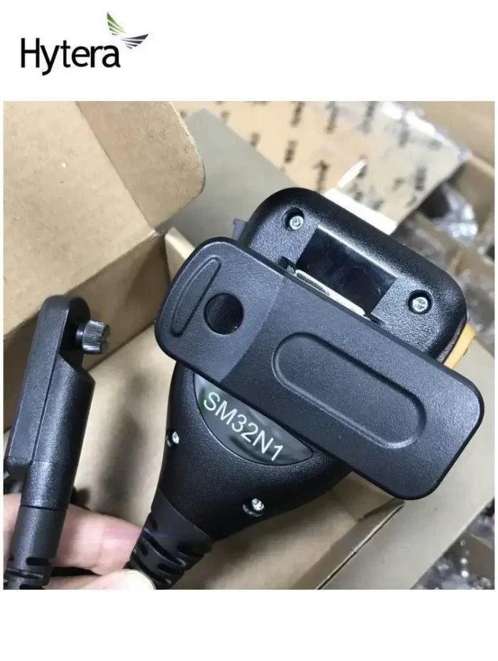 Transmission and reception of Hytera SM32N1 loudspeaker microphone (IP67) PDC680 PDC760 PTC680 PTC760 Walkie Talkie - Image 2