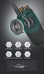 TYT MD-790 DMR Digital 5W dual band AES Enhanced encryption Walkie Talkie