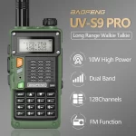 BaoFeng UV-S9 Pro V2: Powerful 10W Waterproof Walkie Talkie - Long Range UHF VHF Ham Radio - Image 2