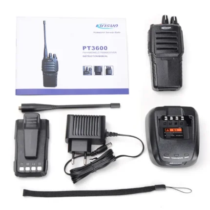 Kirisun Pt3600 Two Way Radio - detail view