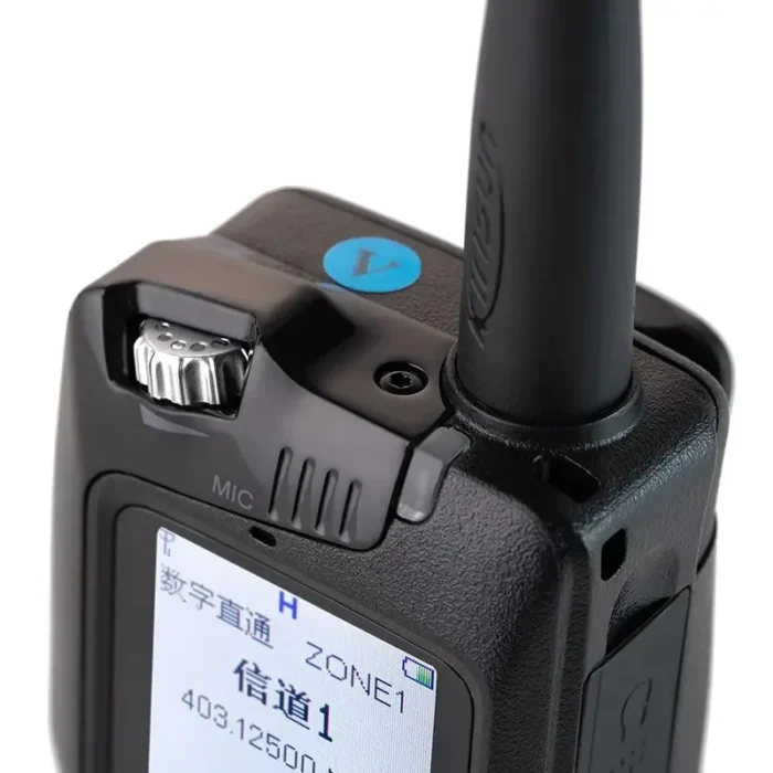 Kirisun V688 Two Way Radio - side view
