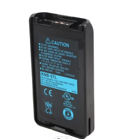 Knb-57l Batteries - front view