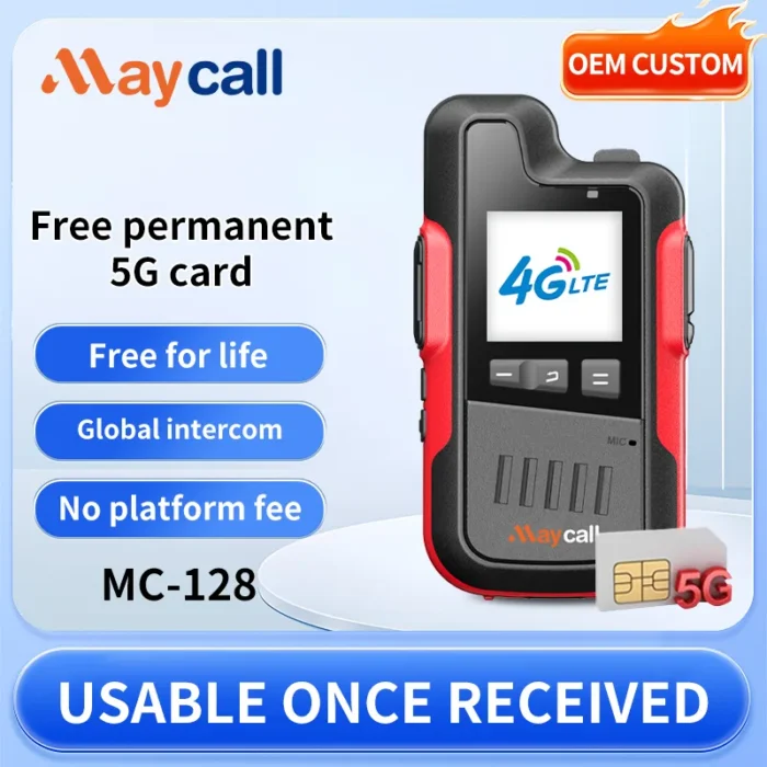 Maycall 2-Way Two Way Radio - side view