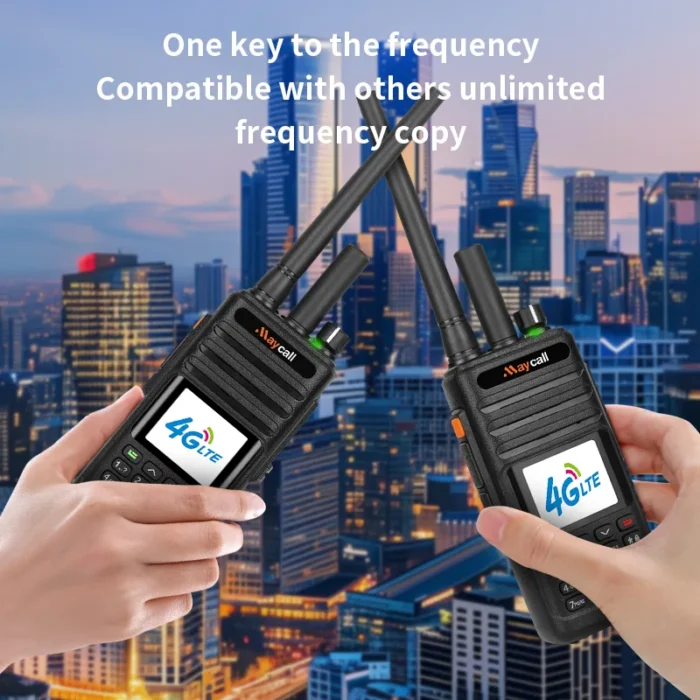 Maycall 2500mah Two Way Radio - side view