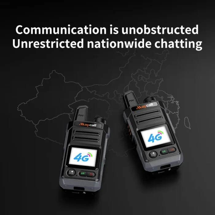 Maycall 5000 Two Way Radio - close-up
