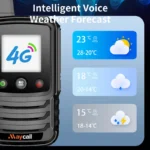 Maycall IP45 Two Way Radio - close-up