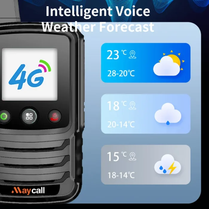 Maycall IP45 Two Way Radio - close-up