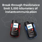 Maycall MC-180 Two Way Radio - close-up