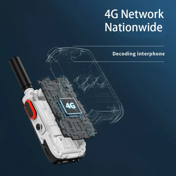 Maycall Mc-38 Two Way Radio - side view