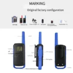 Motorola 10Km Two Way Radio - side view