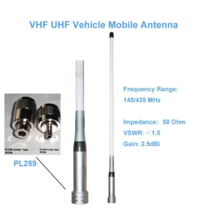 Motorola 144MHz Two Way Radio - in-hand use