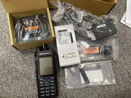 Motorola Aes250 Two Way Radio - in-hand use